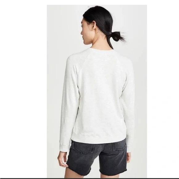 Monrow Raglan Faded Stars Sweatshirt - Picture 3 of 7